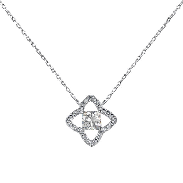 [Clover Jewelrys]Exquisito Collar de Princesa con Forma de Flor