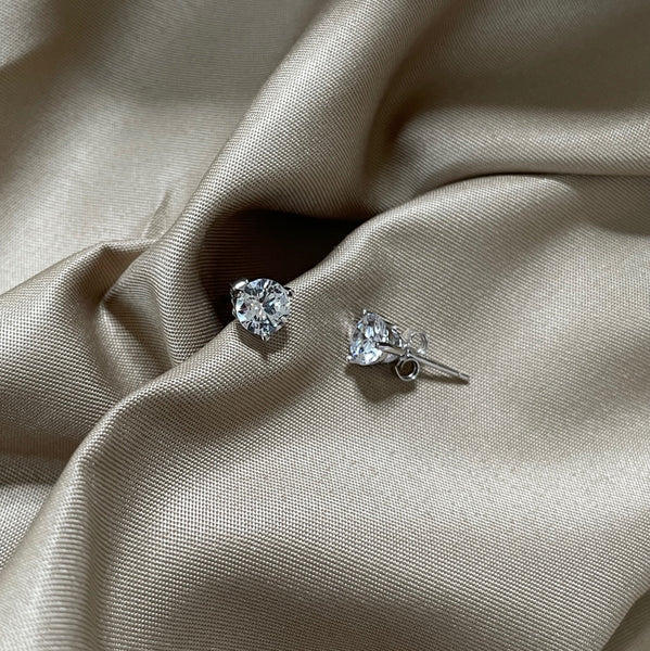 [Clover Jewelrys]Pendientes redondos delicados