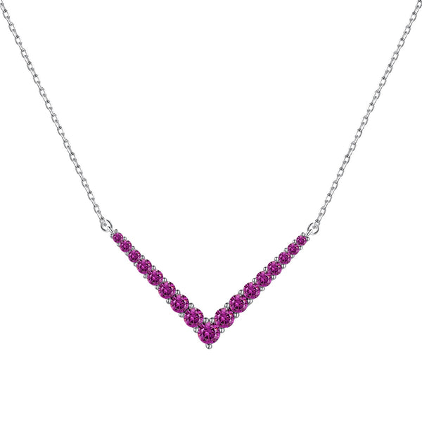 [Clover Jewelrys]Collar con Corte Redondo Adornado