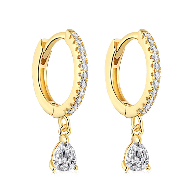 [CloverJewelrys]Luxurious Geometric Drop Earrings