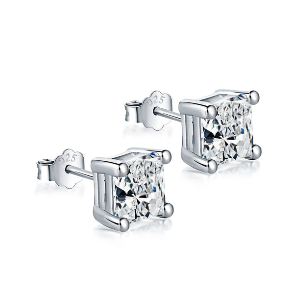 [Clover Jewelrys]Pendientes Delicados Cuadrados