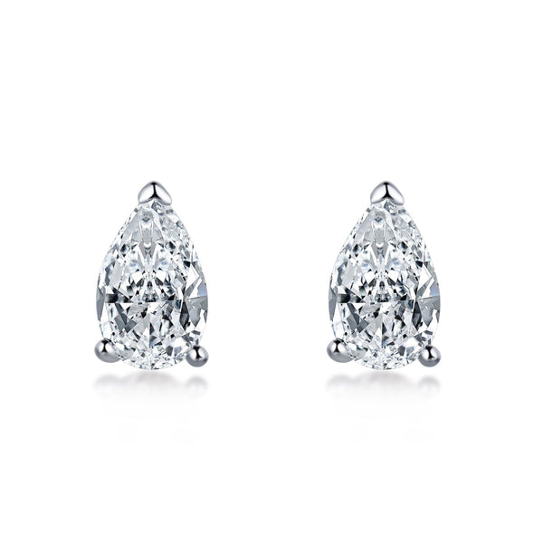 [Clover Jewelrys]Pendientes en forma de gota de agua ornamentados