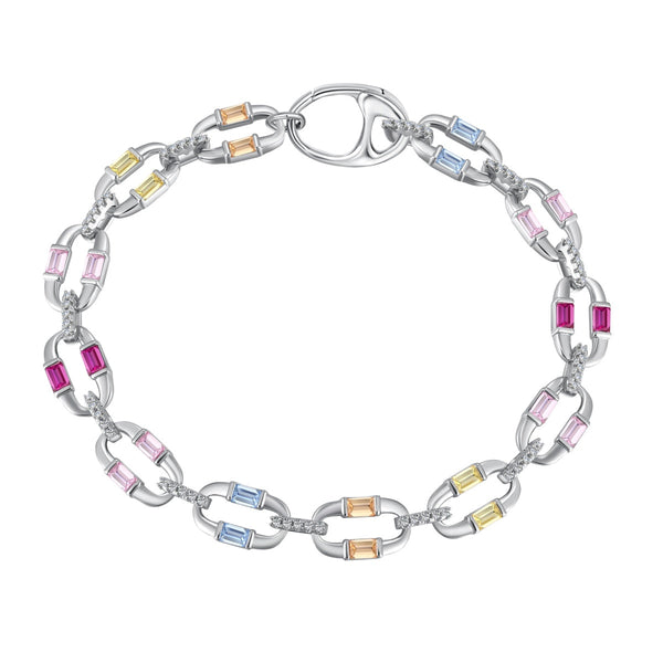 [Clover Jewelrys]Pulsera diaria deslumbrante y colorida