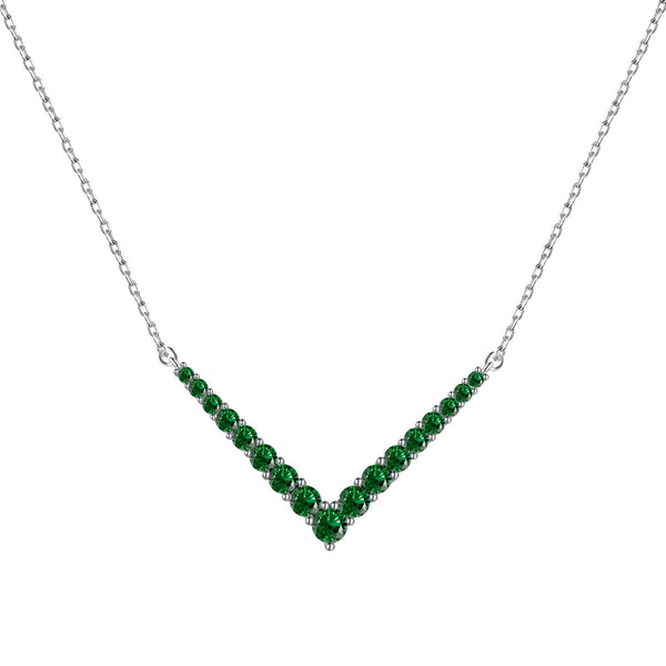 [Clover Jewelrys]Collar con Corte Redondo Adornado