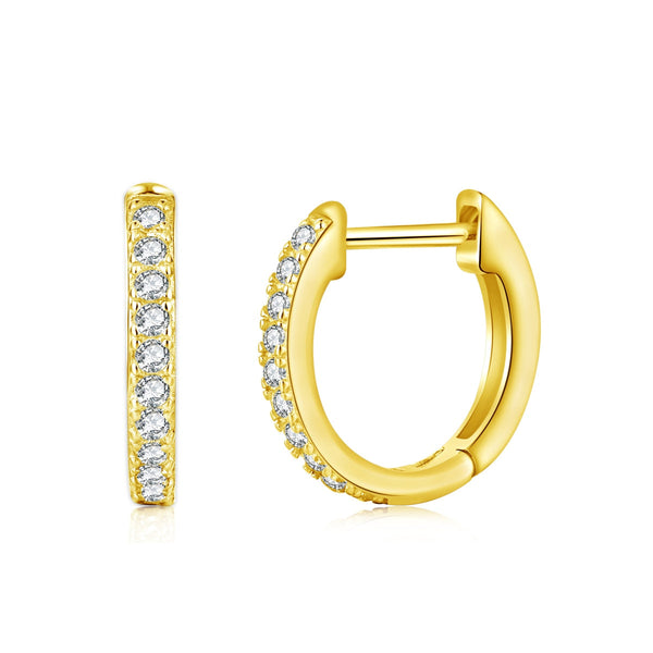 [Clover Jewelrys]Pendientes versátiles de círculo