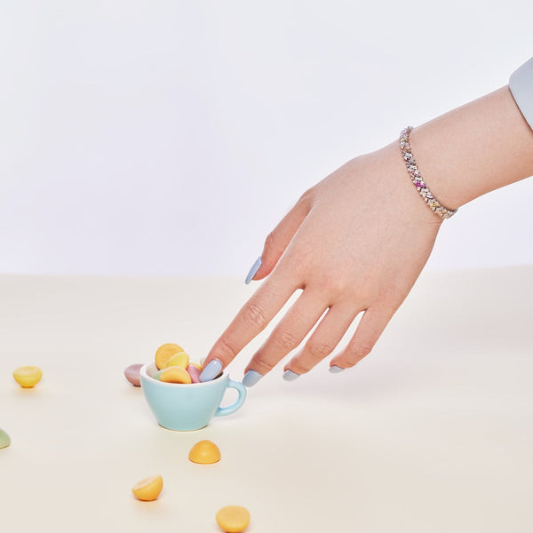 [Clover Joyas] Pulsera diaria deslumbrante de formas múltiples y únicas