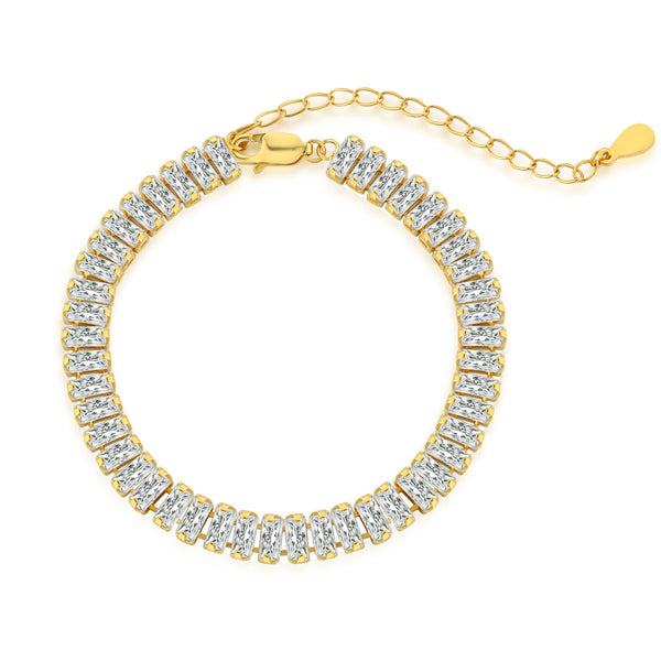[Clover Jewelrys]Pulsera de Uso Diario con Esmeralda Talla Esmeralda Exquisita