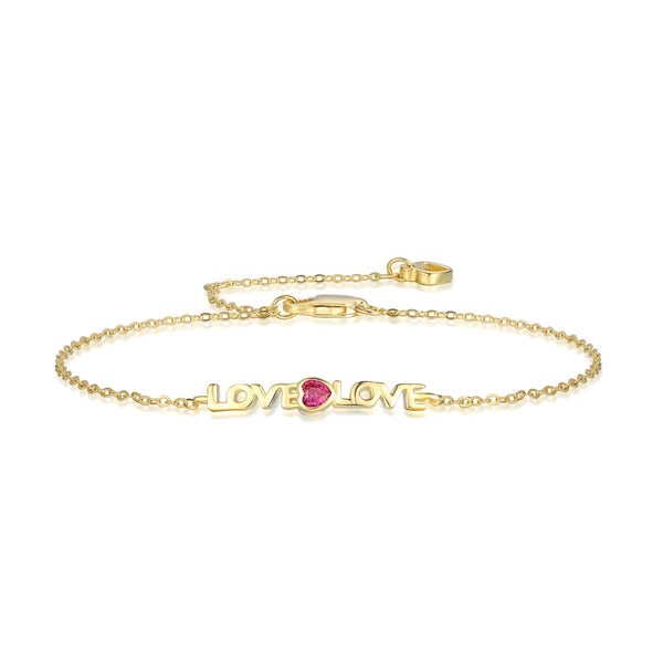 [Clover Jewelrys]Pulsera Romántica con Forma de Corazón para Enamorados