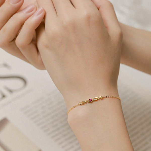 [Clover Jewelrys]Pulsera Romántica con Forma de Corazón para Enamorados