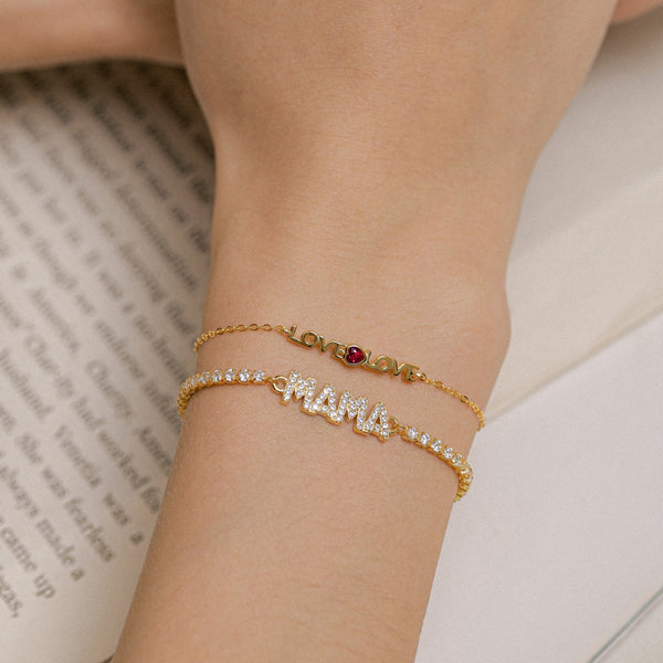 [Clover Jewelrys]Pulsera Romántica con Forma de Corazón para Enamorados