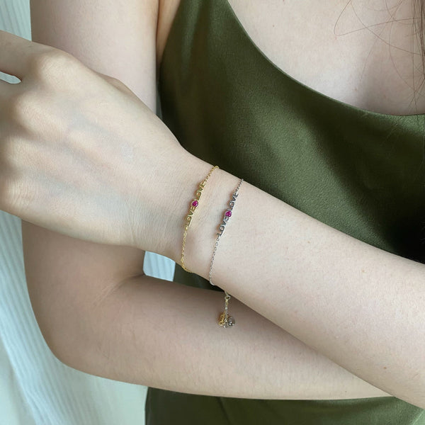 [Clover Jewelrys]Pulsera Romántica con Forma de Corazón para Enamorados