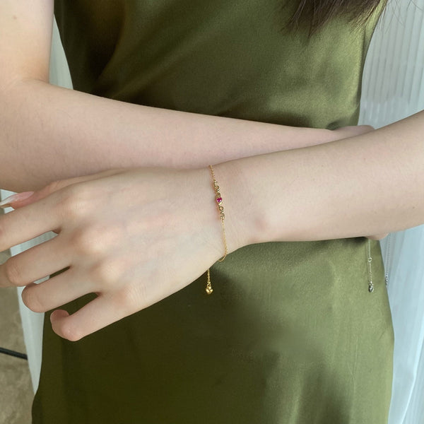 [Clover Jewelrys]Pulsera Romántica con Forma de Corazón para Enamorados
