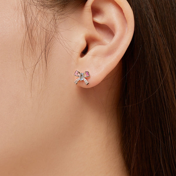 [CloverJewelrys]Ornate Butterfly Shape Daily Earrings