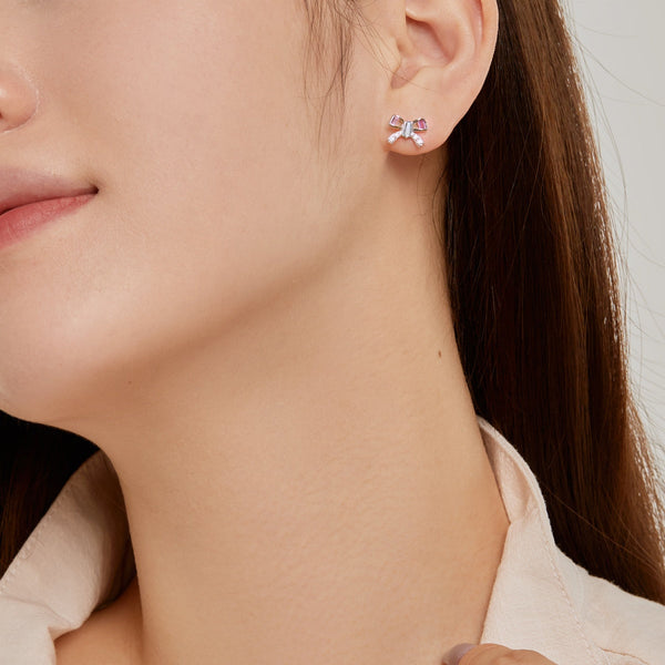 [CloverJewelrys]Ornate Butterfly Shape Daily Earrings