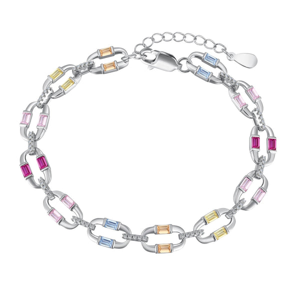 [Clover Jewelrys]Pulsera diaria deslumbrante y colorida