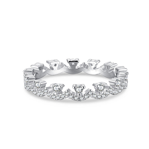 [Kincade Jewelrys]Elegant Resplendent Round Shape Party Ring