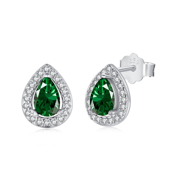 [Clover Jewelrys]Pendientes de Lujo con Forma de Gota de Agua