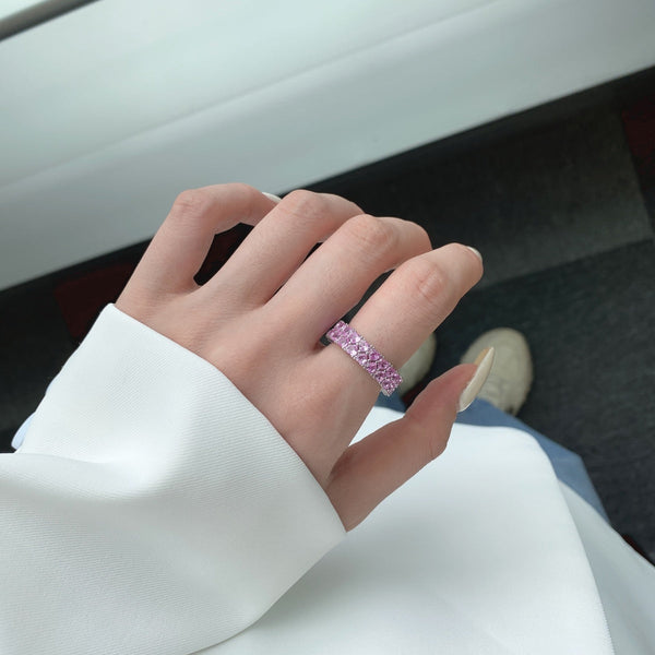 [Clover Jewelrys]Anillo Brillante Corazón Completo