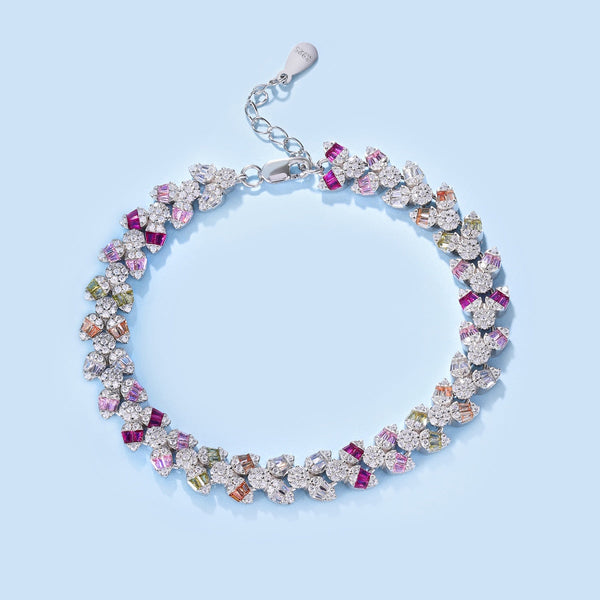 [Clover Jewelrys]Pulsera Delicada y Exquisita con Forma de Flor para Uso Diario