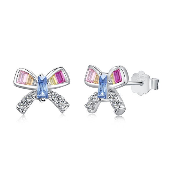 [CloverJewelrys]Ornate Butterfly Shape Daily Earrings