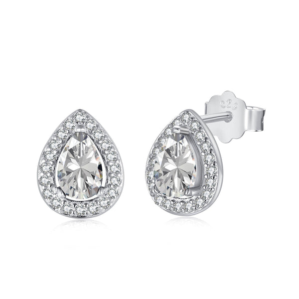 [Clover Jewelrys]Pendientes de Lujo con Forma de Gota de Agua