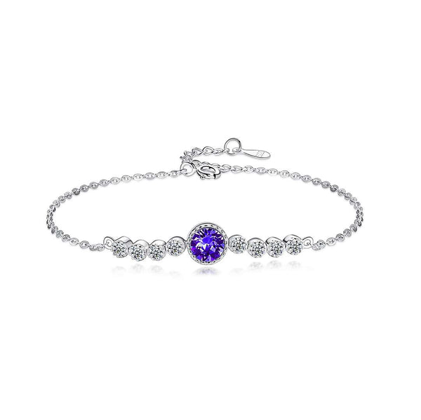 [Clover Jewelrys]Pulsera de lujo Corazón del Océano