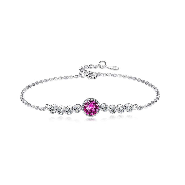 [Clover Jewelrys]Pulsera de lujo Corazón del Océano