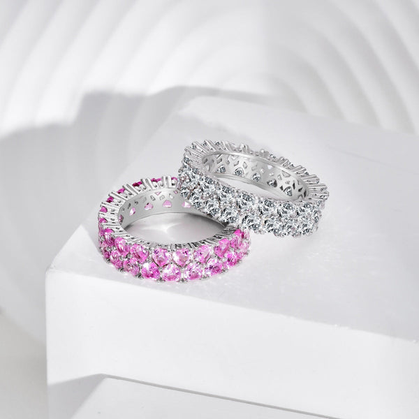 [Clover Jewelrys]Anillo Brillante Corazón Completo
