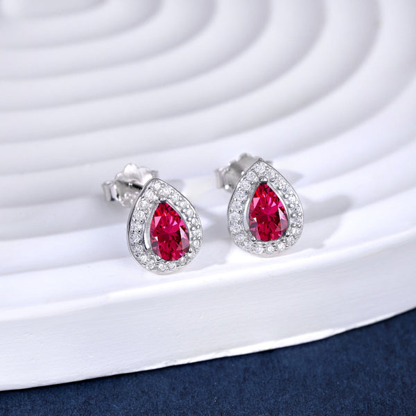 [Clover Jewelrys]Pendientes de Lujo con Forma de Gota de Agua