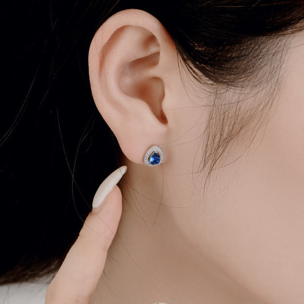 [Clover Jewelrys]Pendientes de Lujo con Forma de Gota de Agua