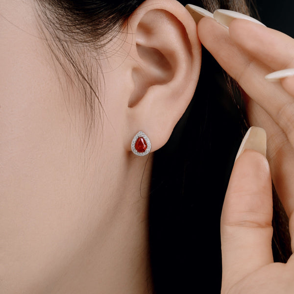 [Clover Jewelrys]Pendientes de Lujo con Forma de Gota de Agua