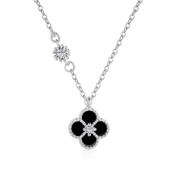 [Clover Jewelrys]Delicado Collar con Forma de Flor