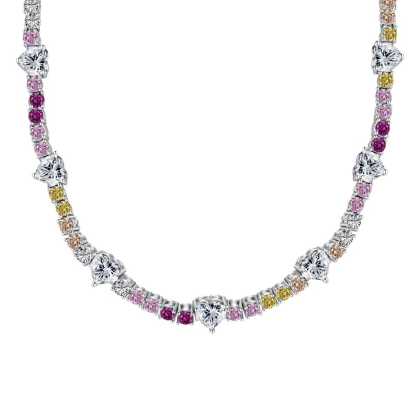 [Clover Jewelrys]Delicada Cadena Tennis de Arcoíris de Colores