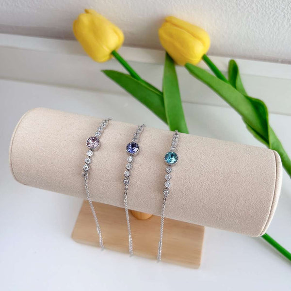 [Clover Jewelrys]Pulsera de lujo Corazón del Océano