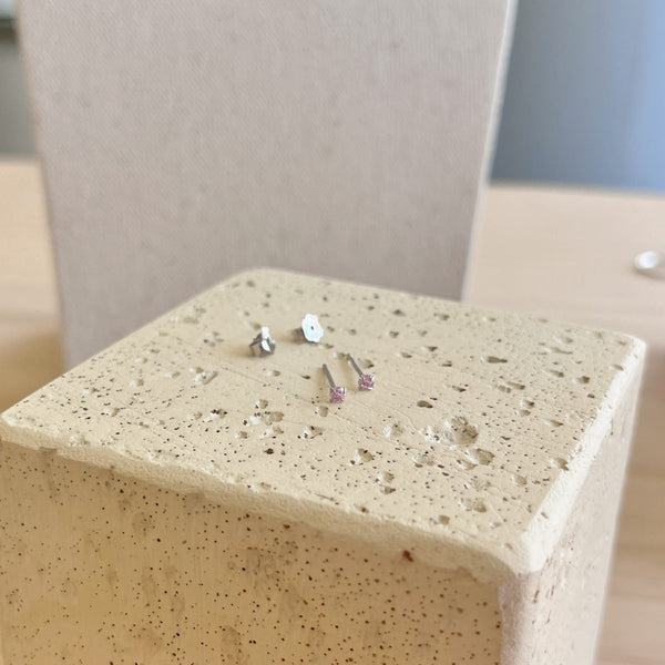 [Clover Jewelrys]Pendientes Solitario Delicados