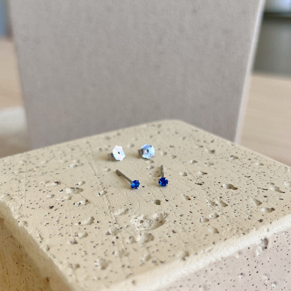 [Clover Jewelrys]Pendientes Solitario Delicados