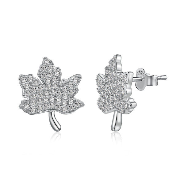 [Clover Jewelrys]Pendientes Exquisitos con Diseño de Hoja de Arce