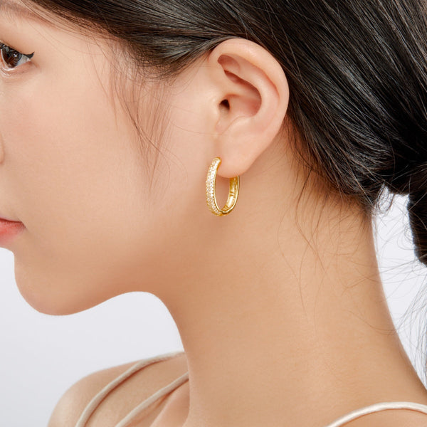 [Clover Jewelrys]Pendientes diarios exquisitos y versátiles