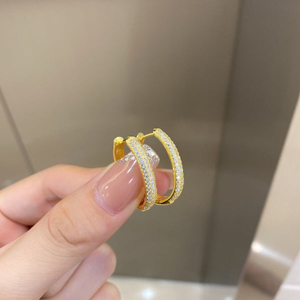 [Clover Jewelrys]Pendientes diarios exquisitos y versátiles