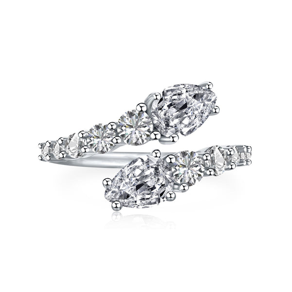 [Clover Jewelrys]Anillo Diario Delicado en Forma de Serpiente Vibrante