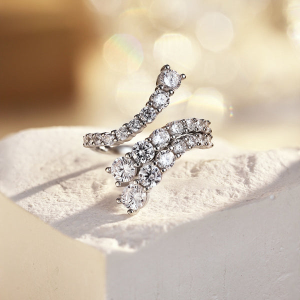 [Clover Jewelrys]Anillo diario único con forma de serpiente vívida
