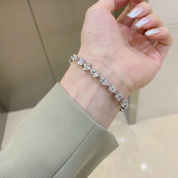 [Clover Jewelrys]Pulsera diaria única y exquisita con múltiples cortes