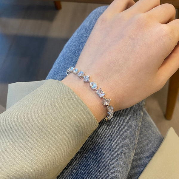 [Clover Jewelrys]Pulsera diaria única y exquisita con múltiples cortes