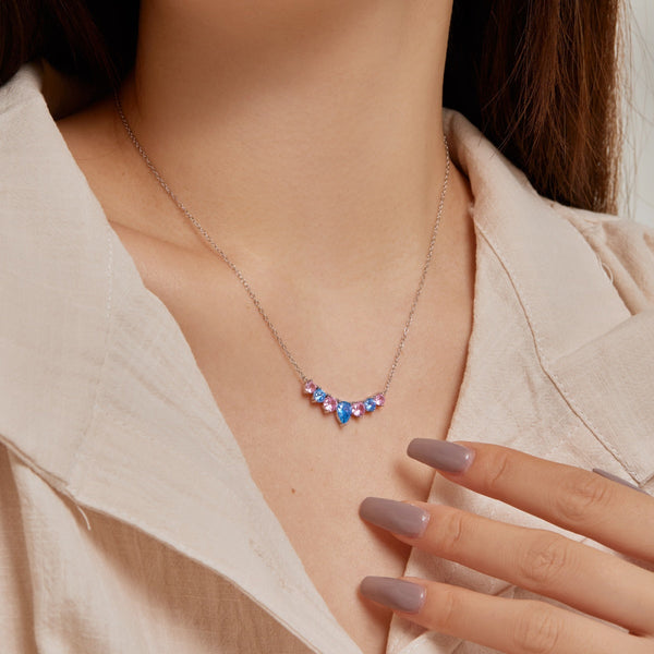 [Clover Jewelrys]Dije colorido de corazón
