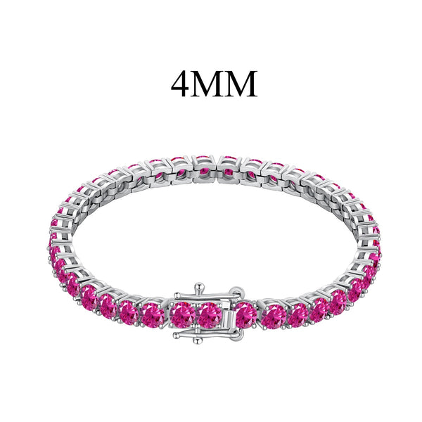 [Clover Jewelrys]Pulsera de Fiesta Redonda de Colores Radiantes
