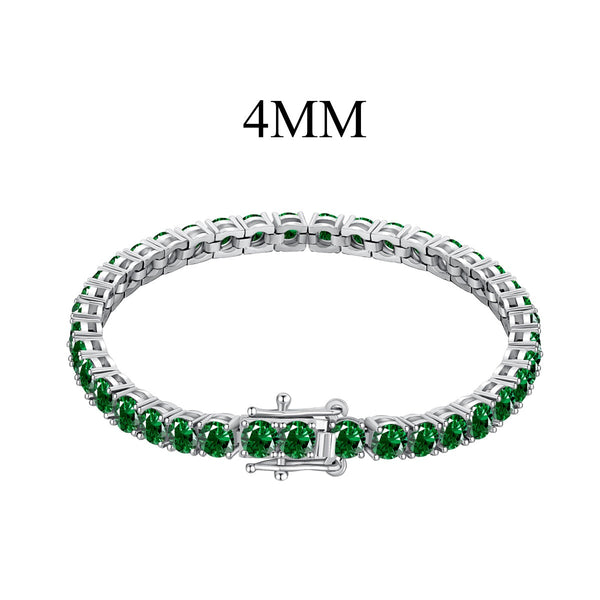 [Clover Jewelrys]Pulsera de Fiesta Redonda de Colores Radiantes