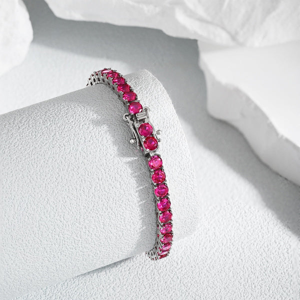 [Clover Jewelrys]Pulsera de Fiesta Redonda de Colores Radiantes