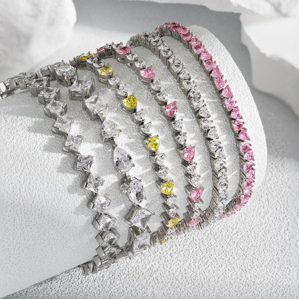 [Clover Jewelrys]Pulsera diaria única y exquisita con múltiples cortes