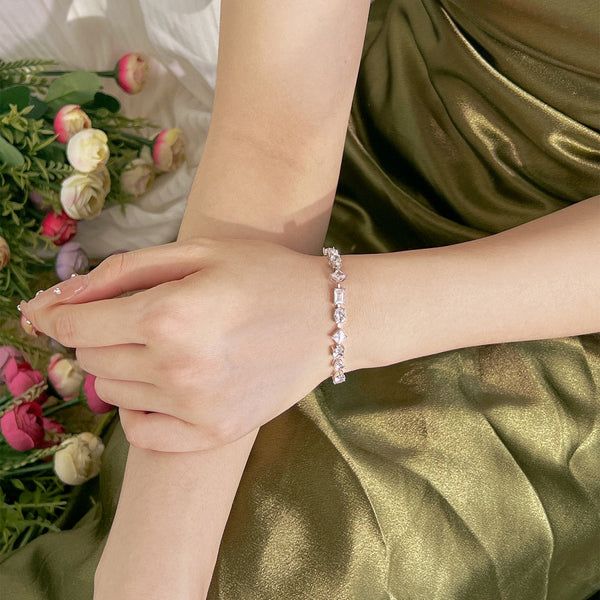 [Clover Jewelrys]Pulsera diaria única y exquisita con múltiples cortes
