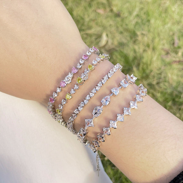 [Clover Jewelrys]Pulsera diaria única y exquisita con múltiples cortes